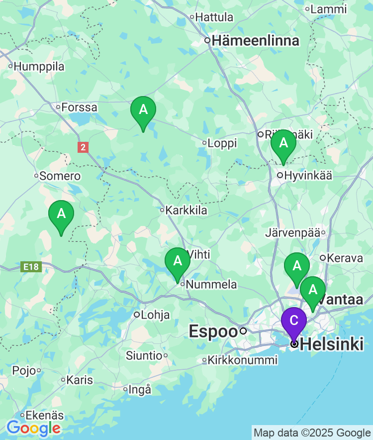 Helsinki Available Airport Options